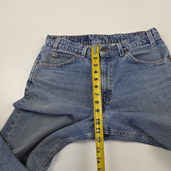 Vintage Levi's 550 Jeans Mens 33x32 Fits 32x32 Relaxed Fit Distressed Denim - Picture 14 of 15